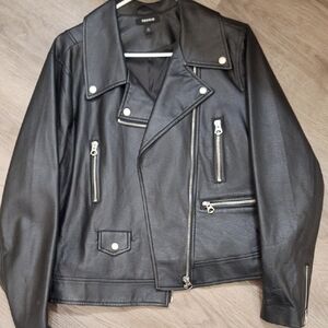 Torrid Faux Black Leather Jacket